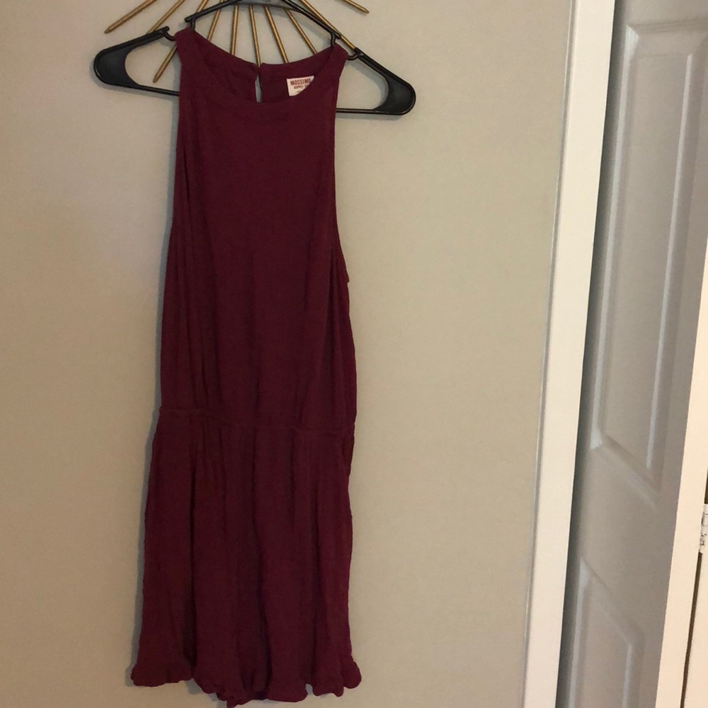 Maroon romper